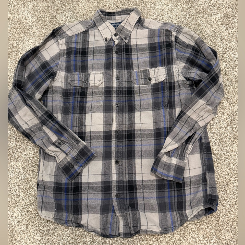 Faded Glory Men's Gray Flannel